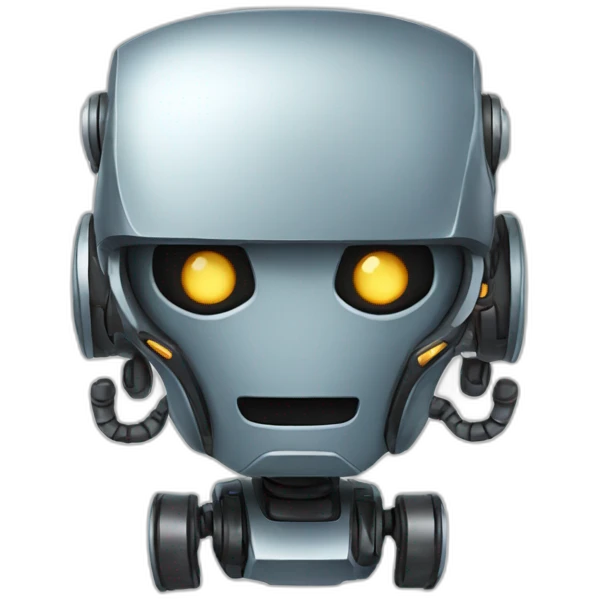robot hablando emoji