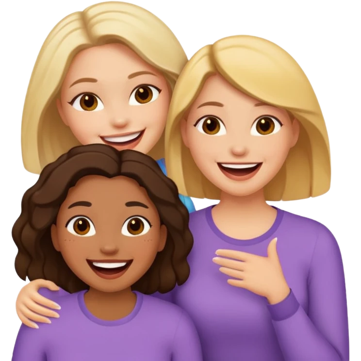 3 girlfriends emoji