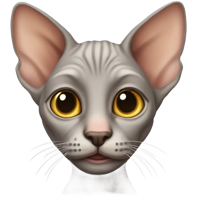 hairless cat emoji