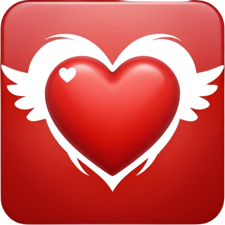 Flying heart  emoji