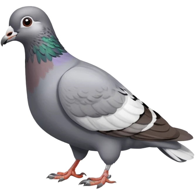 Pigeon + crumb trail, Street Wildlife. emoji