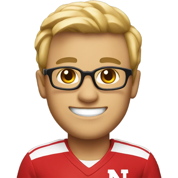 Nebraska with a smile emoji