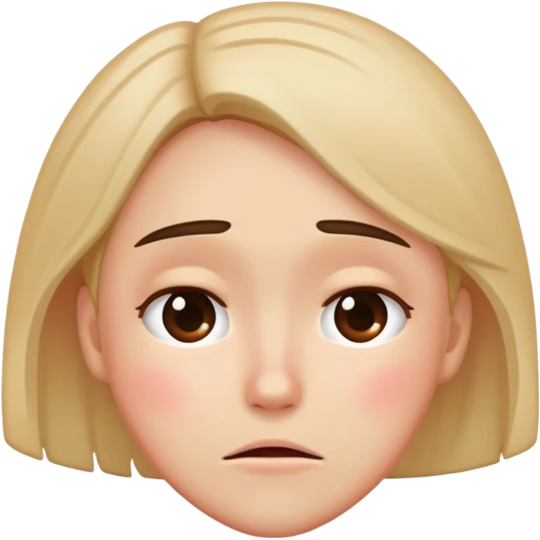 Embrassed emoji