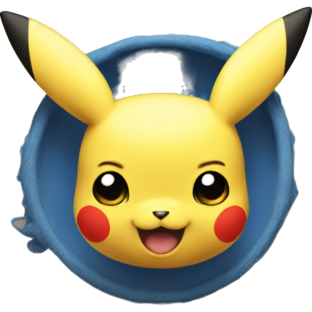 pikachu in ukrainian clohing emoji