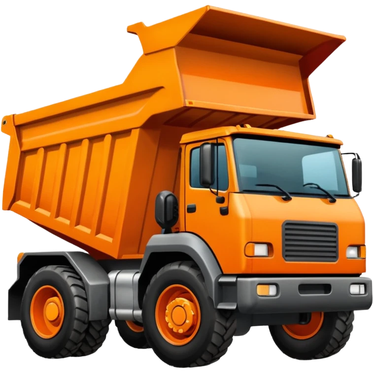 dump truck emoji
