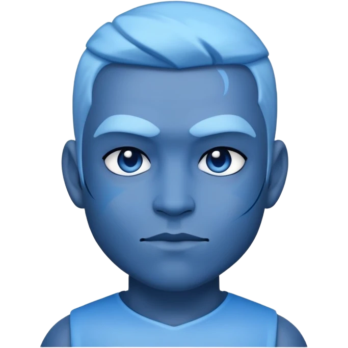 player 456 with blue sh emoji
