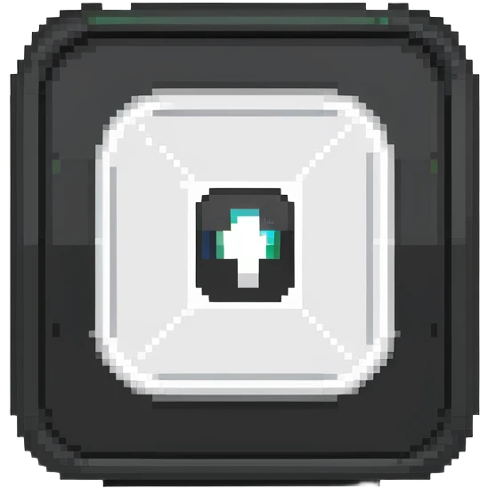 YouTube Shorts logo, black vertical rectangle with rounded corners and white play button in the center emoji