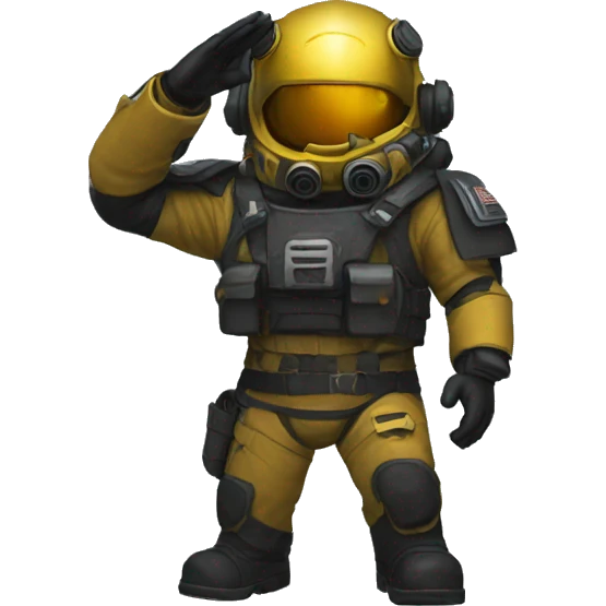 helldivers salute emoji
