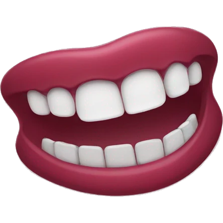 gummy smile emoji