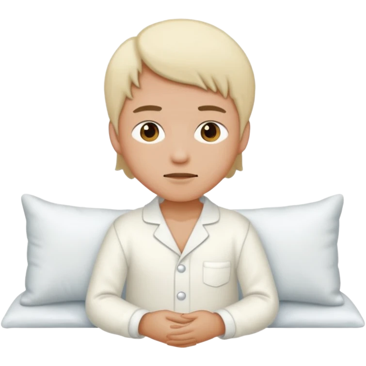 White pajamas emoji