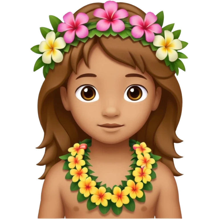 Make lilo is a kid emoji