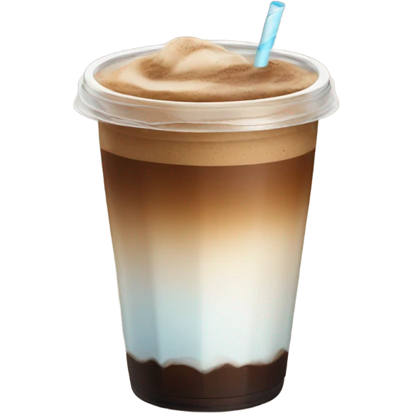 Ice coffee  emoji