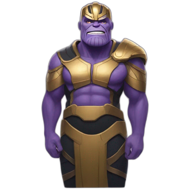 Pregnant thanos emoji
