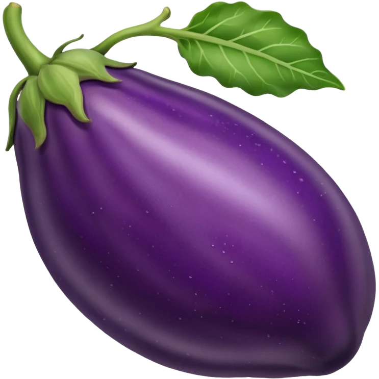 Eggplant with white liquid coming out the top being inserted into a peach emoji