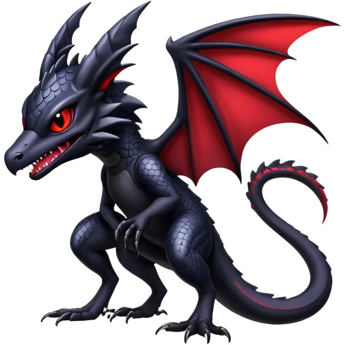 Shiny Epic Badass Gothic Noibat-Salandit-Nargacuga-Hybrid emoji