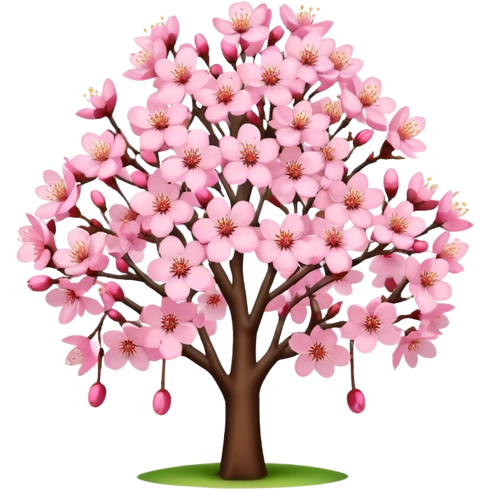 Japan cherry tree simple emoji emoji