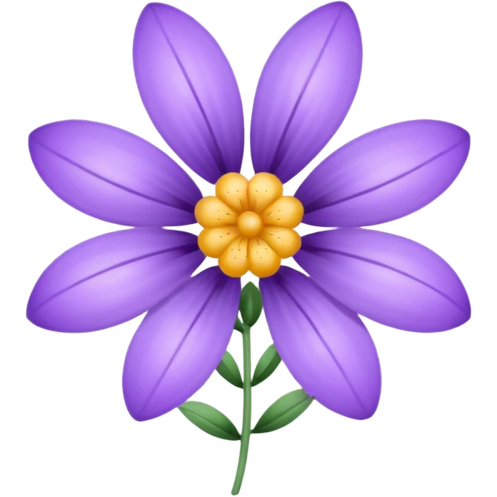 lavender color flower emoji