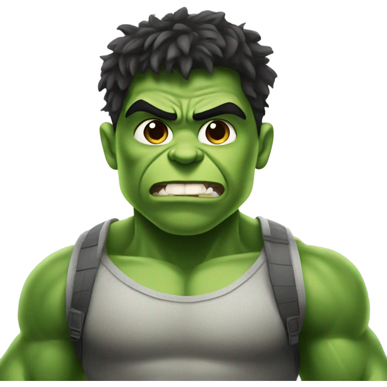 hulk go to school  emoji