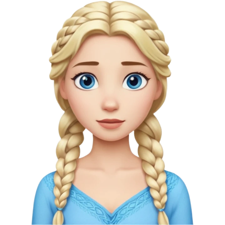 elsa Princess emoji