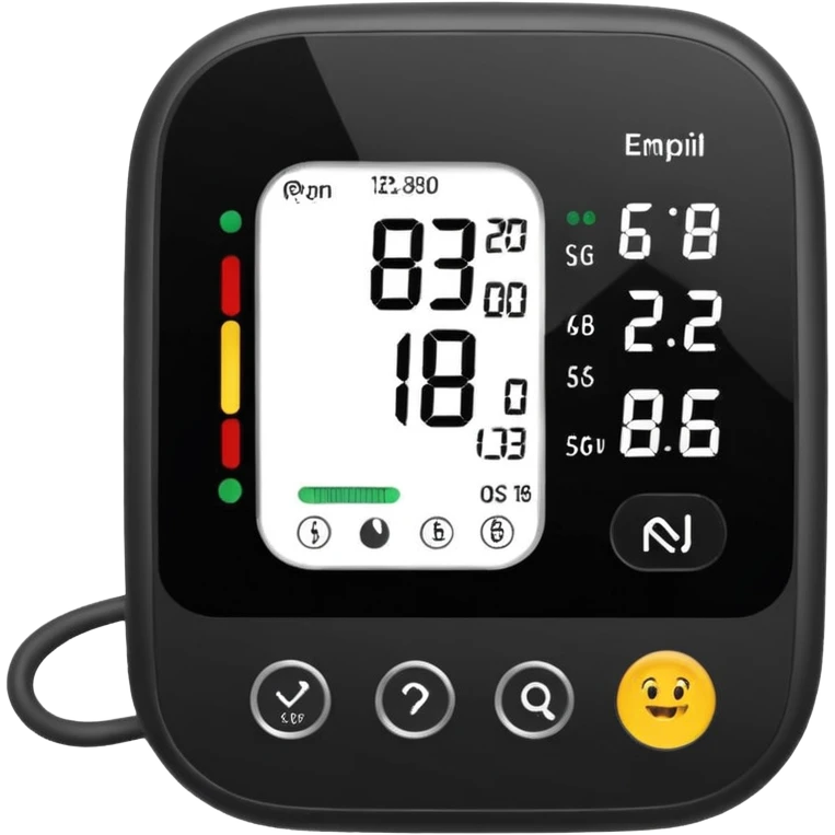 blood pressure monitor emoji