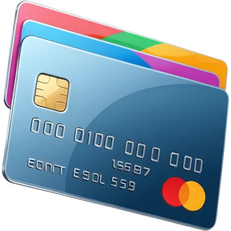 beautiful credit card emoji