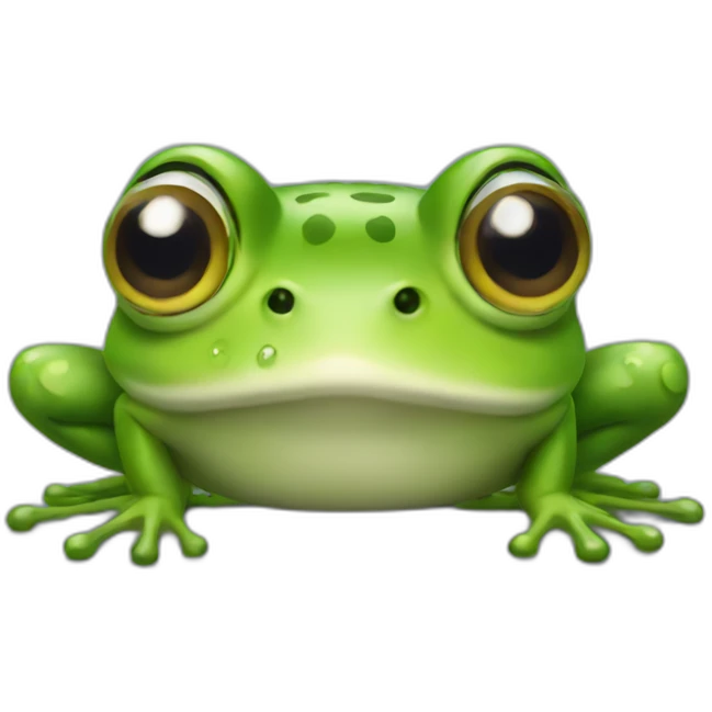 shocked frog emoji