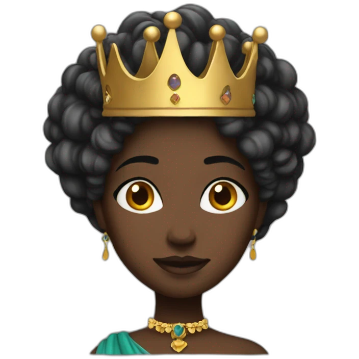queen dark emoji