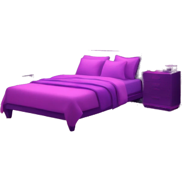 pink and purple neon room emoji