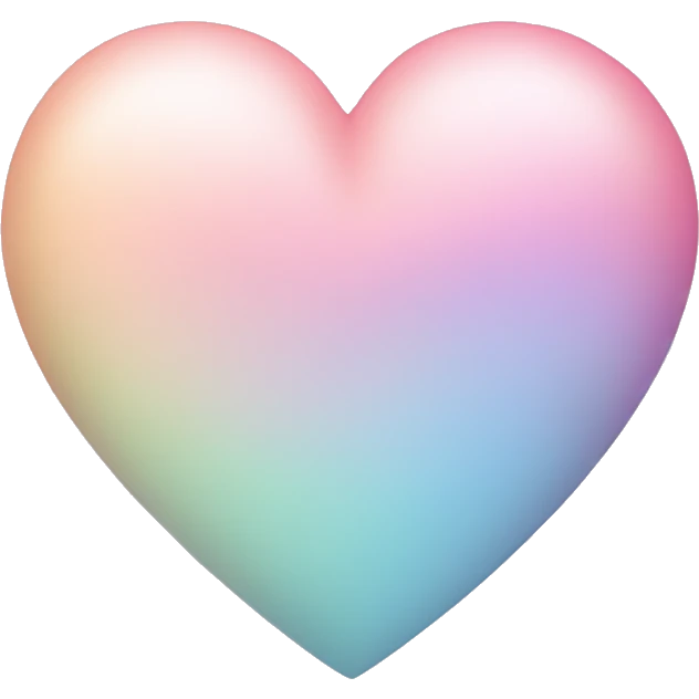 Heart-coloured-pastel-shade emoji
