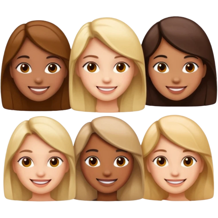 Chicas  emoji