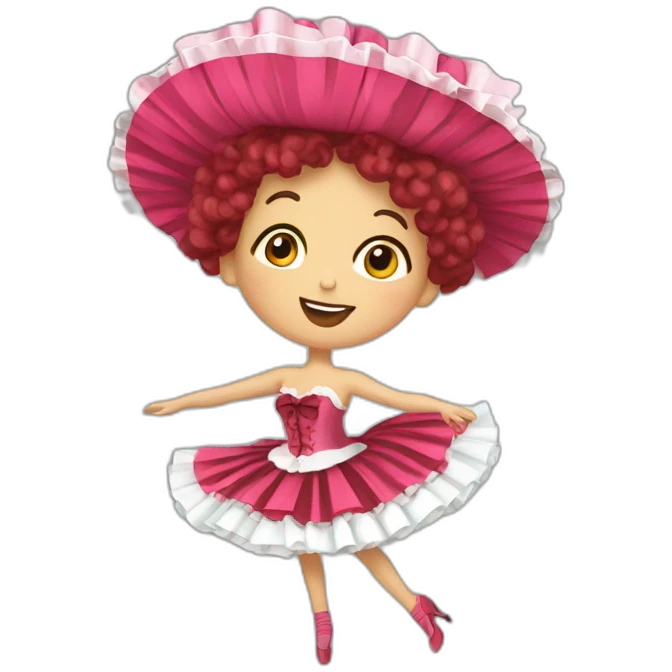 La goulue french cancan emoji