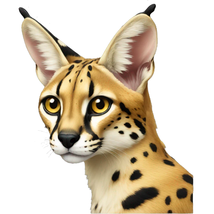 Serval emoji