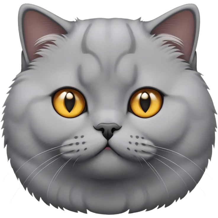 British shorthair cat emoji