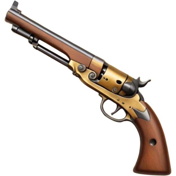 x marks the spot with flintlock pistols emoji