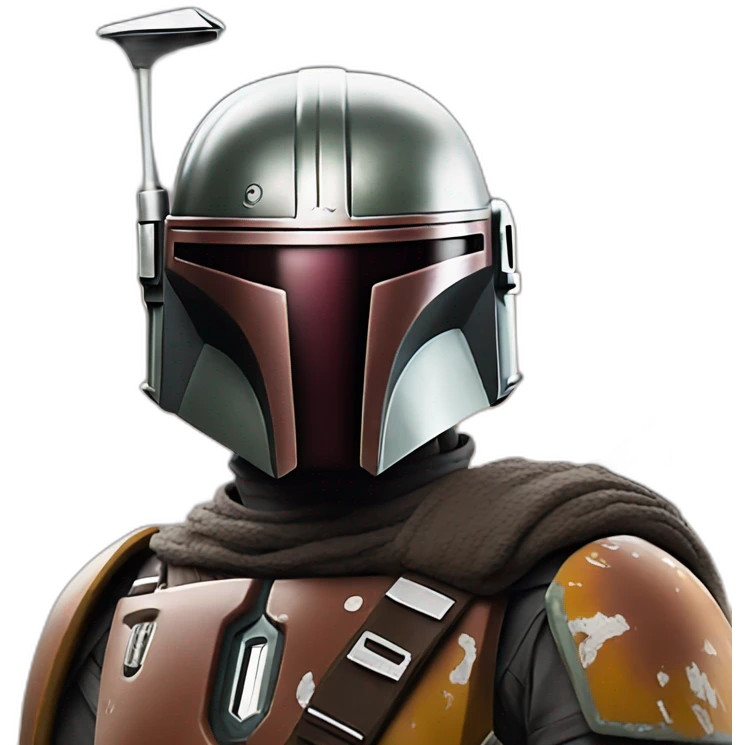 smiley mandalorian emoji