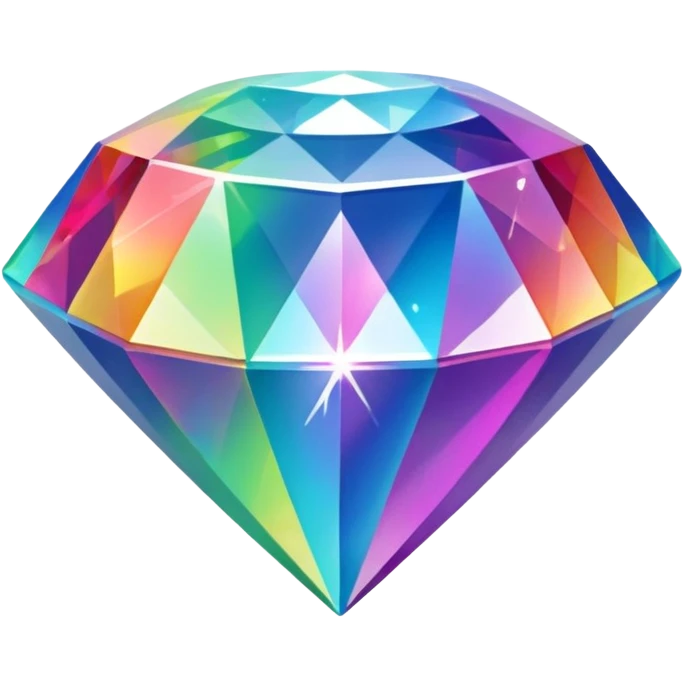 Rainbow Diamond emoji