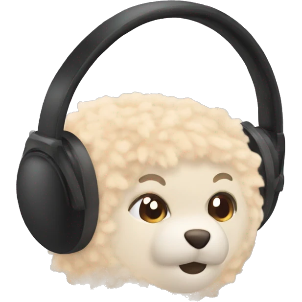 beige fur earmuffs emoji