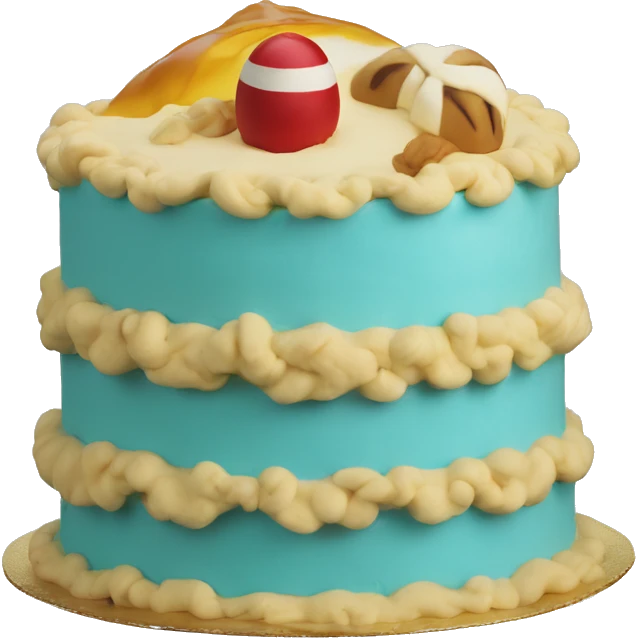 One piece San Sebastián cake  emoji