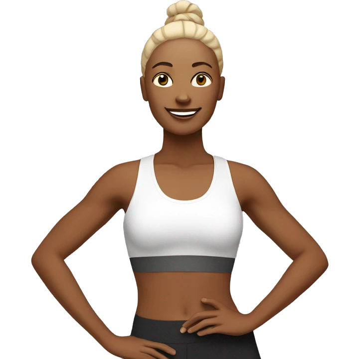 Yoga teacher  emoji