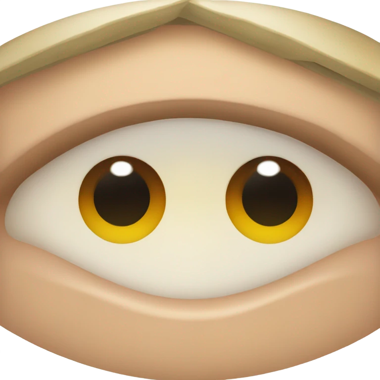 Eye twitch from irritation emoji