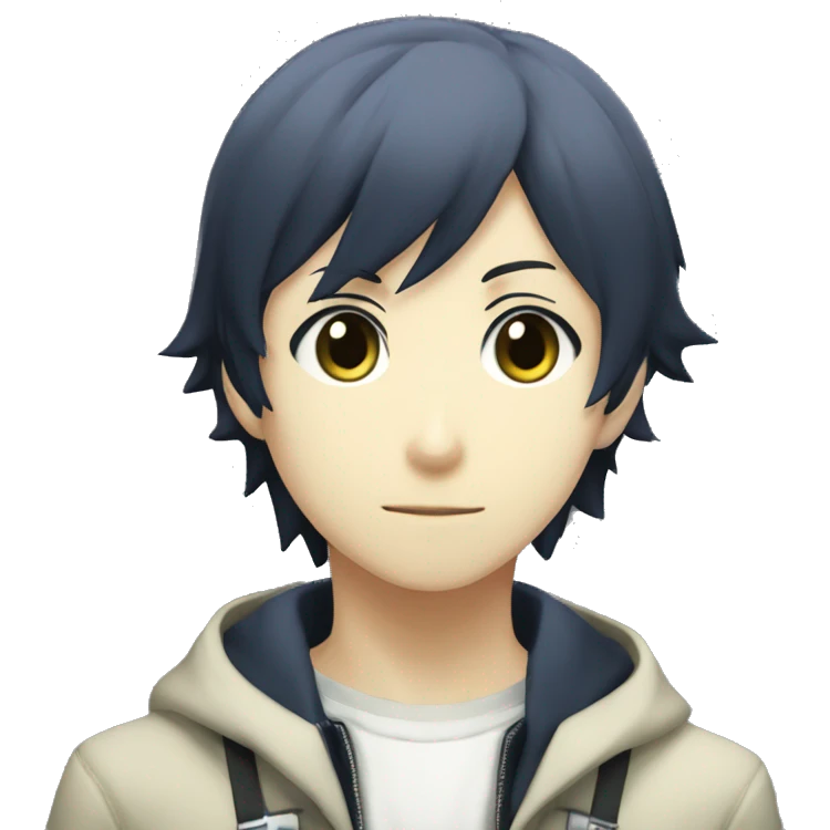 makoto yuki from persona 3  emoji