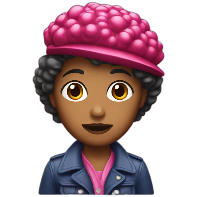 raspberry beret emoji