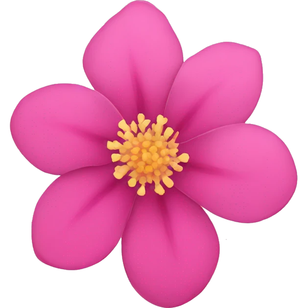 pink flower emoji