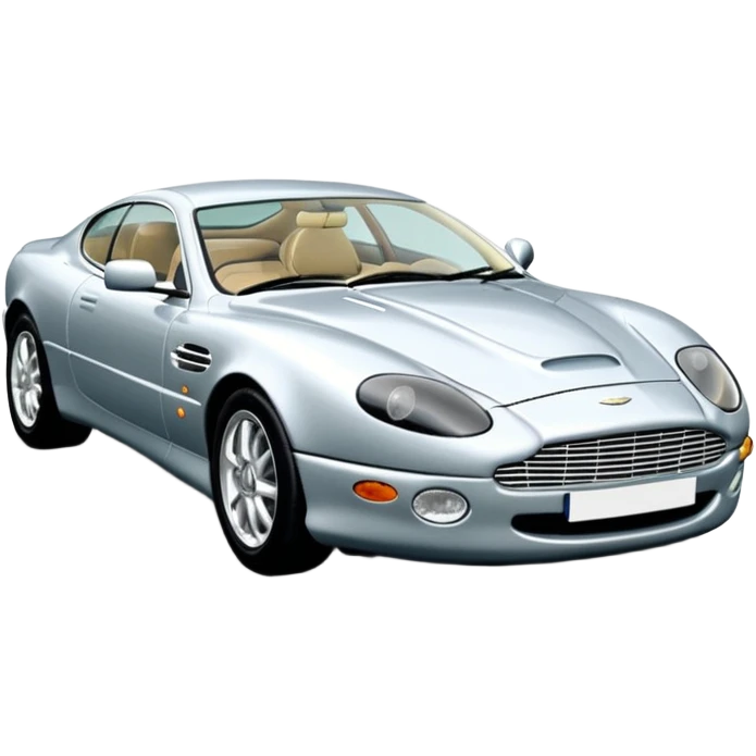 1992 Aston Martin db7 Solent silver 3.2 litre straight 6 emoji