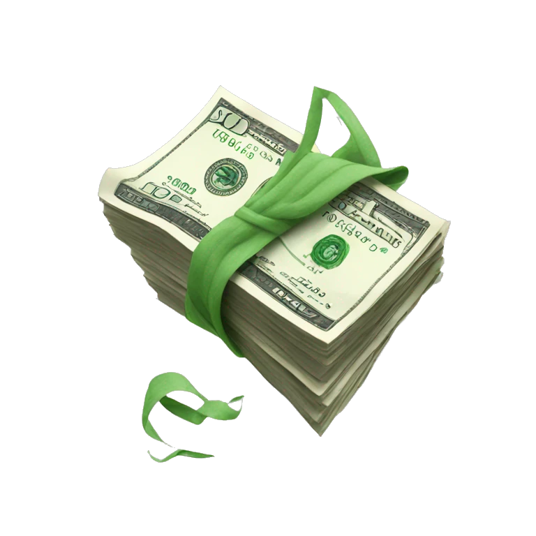 Money in the wind emoji