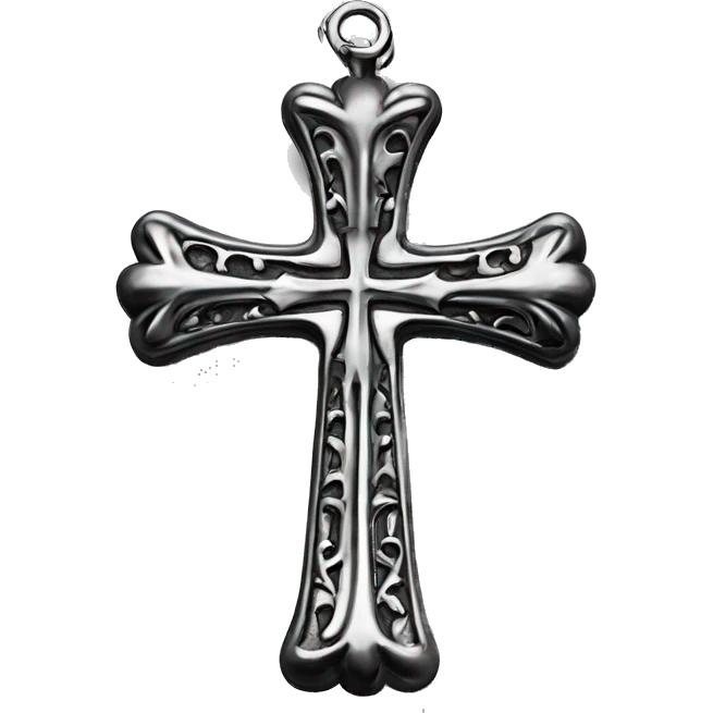 Chrome hearts cross emoji