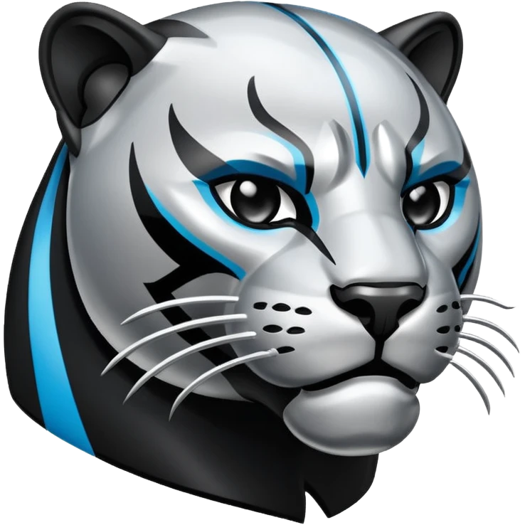 Panthers nfl team logo turned to the right emoji