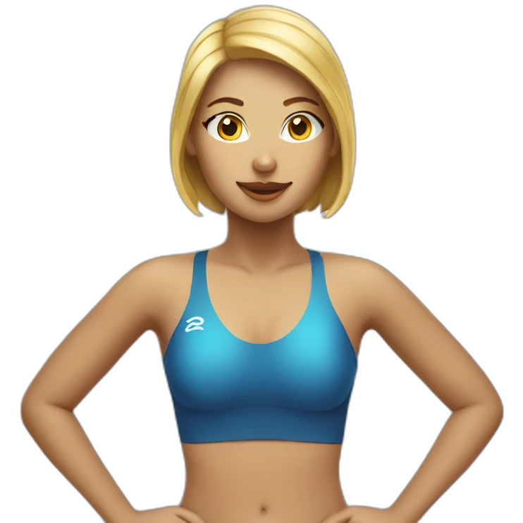 swimming breast stroke lady emoji
