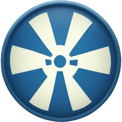 Nuclear sign emoji