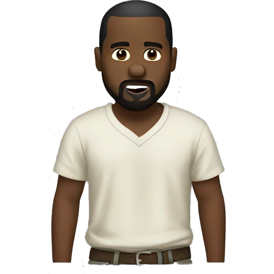 Kayne West Farting  emoji